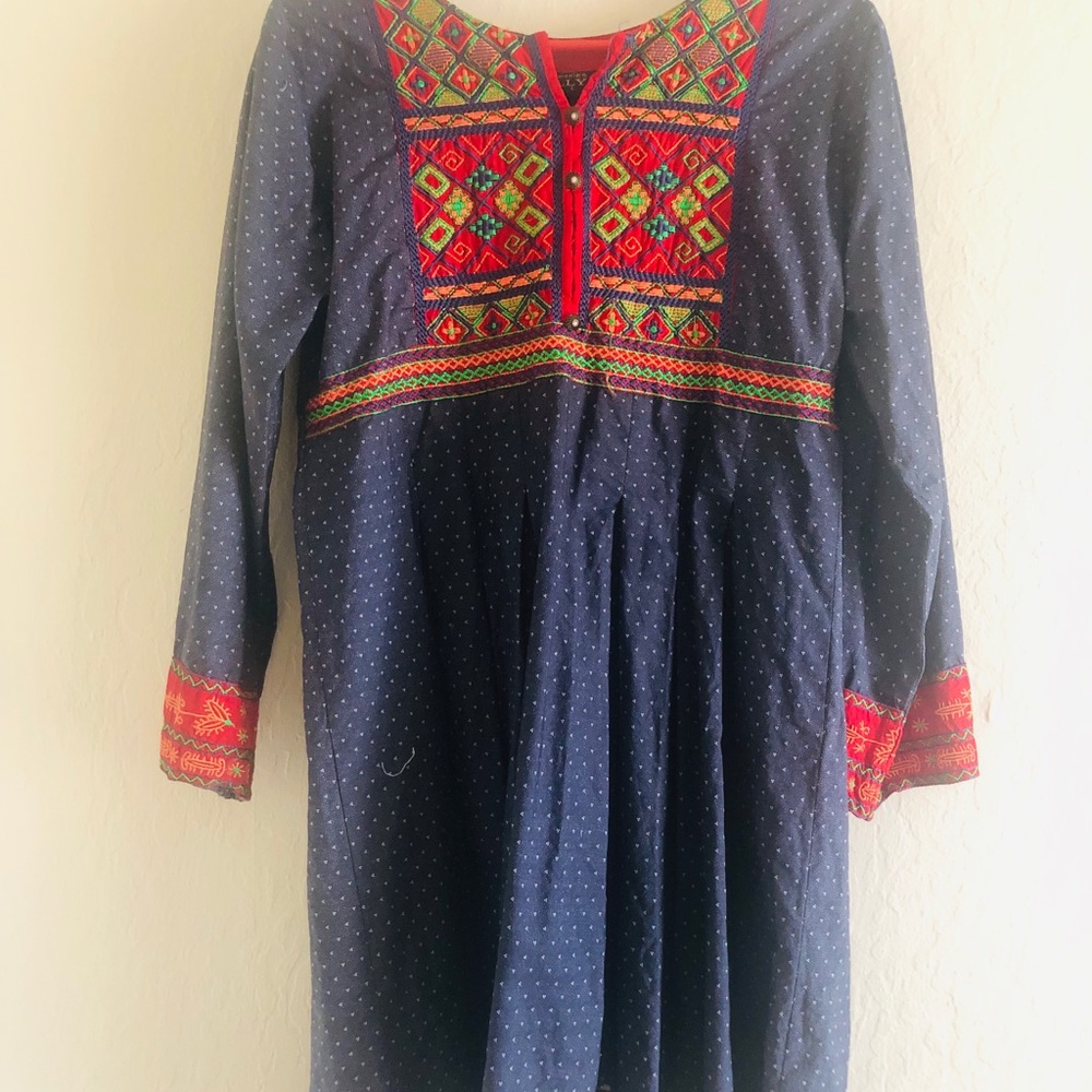 Pakistani ladies 3 piece dress size large - Picture 2 of 5